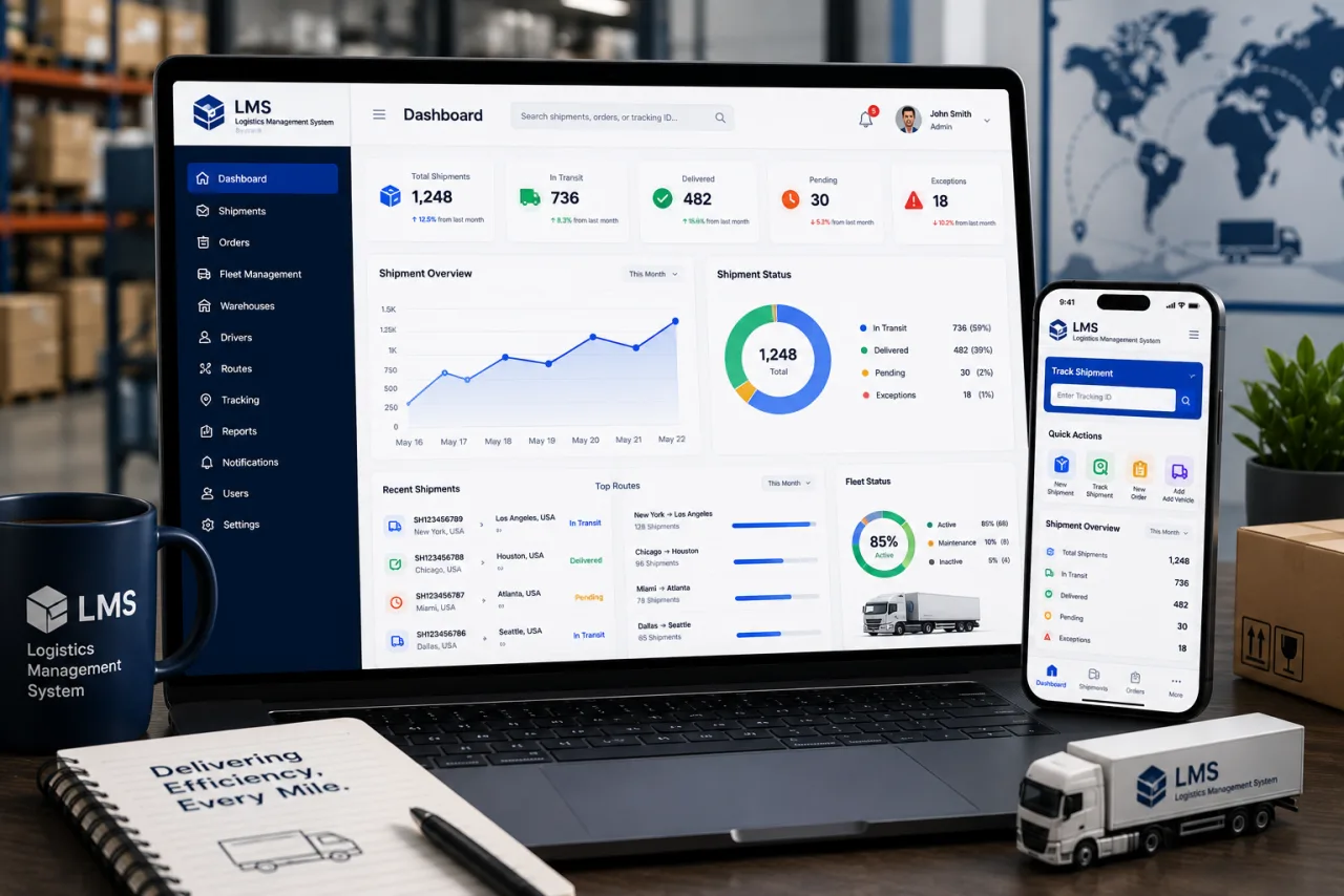 Logistics Management System — CodeHypes Portfolio