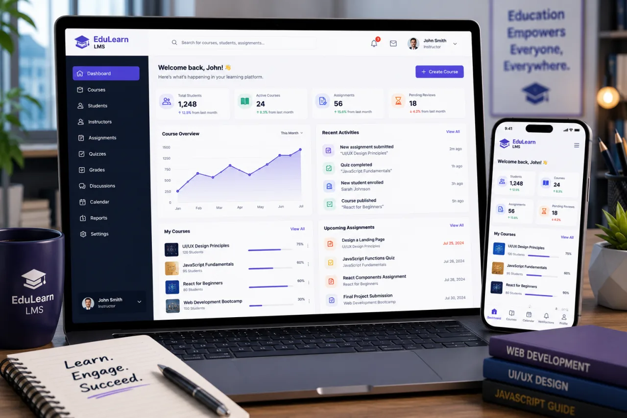 Education LMS — CodeHypes Portfolio