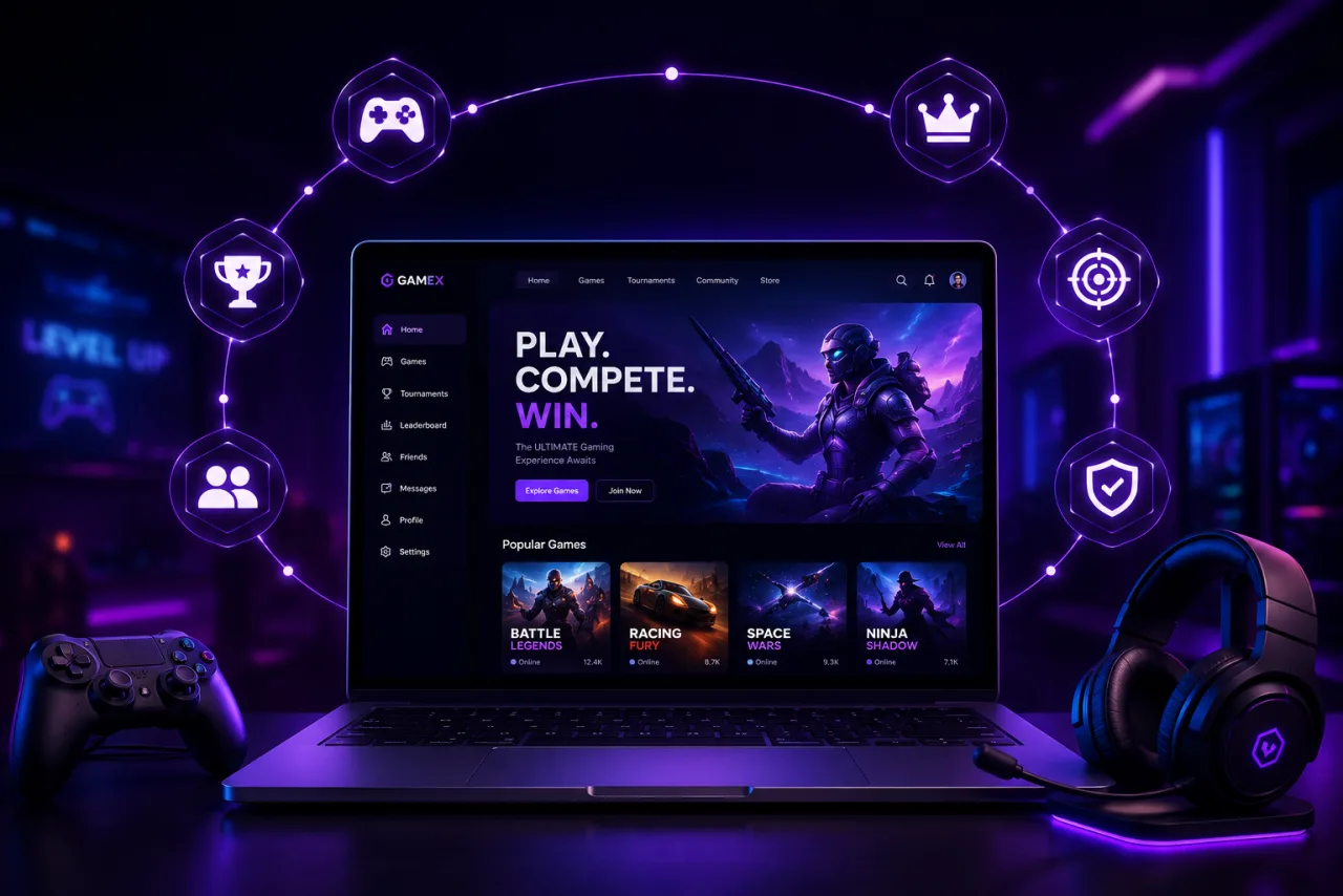 Gaming Platform — CodeHypes Case Study
