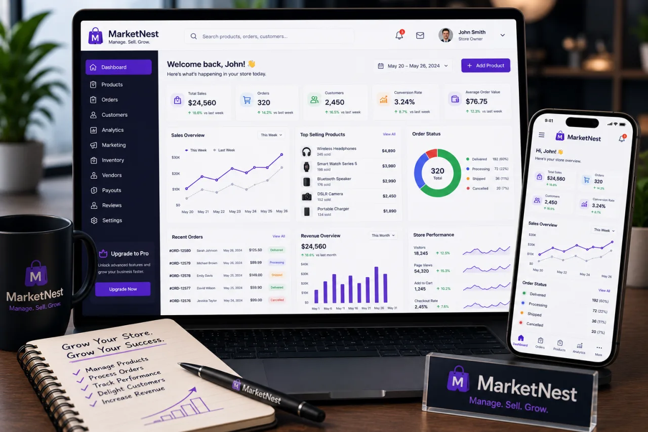 MarketNest — CodeHypes Portfolio